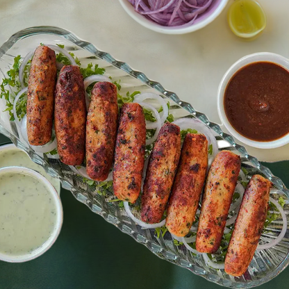 Mini Chicken Seekh Kebab (12 Pcs)